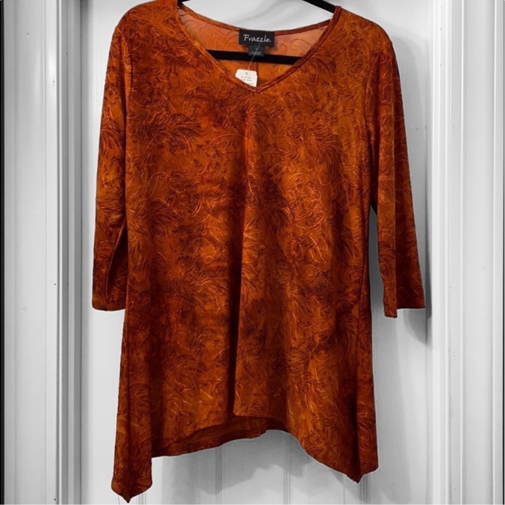 New! Frazzle Harvest Tye Dye Tunic